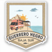 Guerrero Negro Baja California Sur Mexico Sticker (Voorkant)