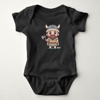 Guerrero Vikingo Kawaii Be Romper