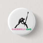 GueRriLa GuS ArT CaLLiNg Ronde Button 3,2 Cm (Voorkant)