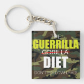 Guerrilla Diet (dubbelzijdig)-Sleutelhanger Sleutelhanger (Voorkant)
