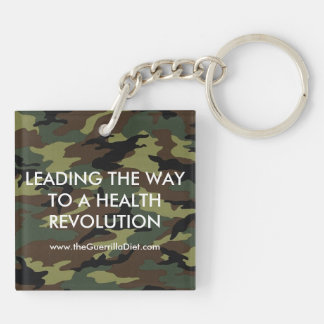 Guerrilla Diet (dubbelzijdig)-Sleutelhanger Sleutelhanger