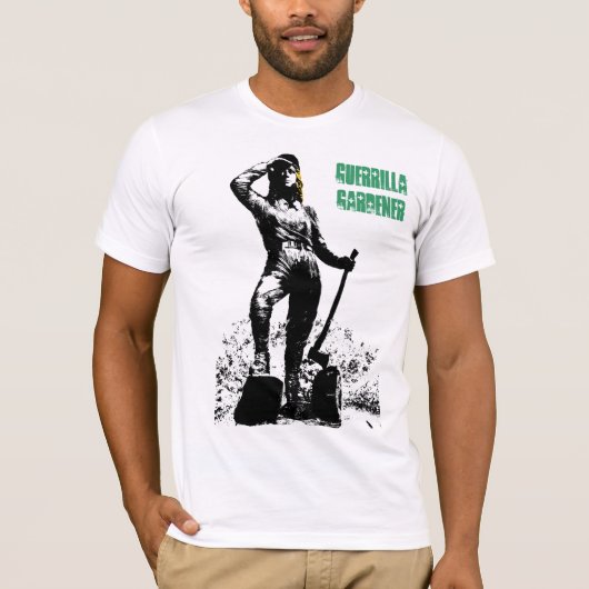 Guerrilla Gardener T-Shirt (Voorkant)