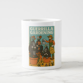 Guerrilla Gardening Grote Koffiekop