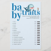 Guess Baby beschikt over douchegame Funny Blue Wha Flyer (Voorkant)