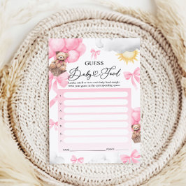 Guess Baby Food Game Kaarten - Baby shower spel