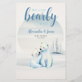 Guess Baby Kenmerken Douche Spel Polar Beer Cub Ma Flyer (Achterkant)