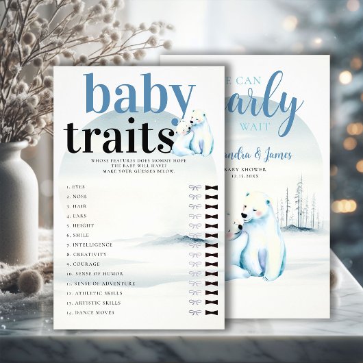 Guess Baby Kenmerken Douche Spel Polar Beer Cub Ma Flyer