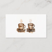 Guess How Many Coffee Beans Shower Game Informatiekaartje (Achterkant)