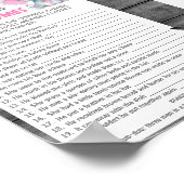 Guess kinderkamer rijmt meisje olifant douche spel poster (Hoek)