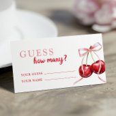 Guess Naam Veel Guess Kaarten Cherry Baby shower
