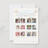 Guess the Age Bridal Shower Fancy game card Kaart (Voorkant)