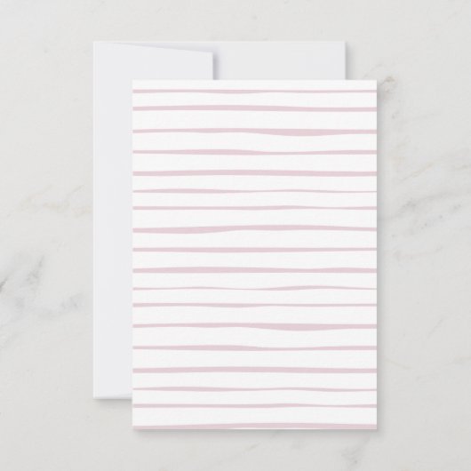 Guess the Dress Bridal Shower Floral game Kaart (Achterkant)