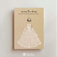 Guess The Dress - Vrijgezellenfeest spel