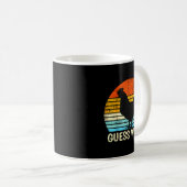 Guess What_ Chicken Butt! Farm Joke Funny Chickens Koffiemok (Voorkant rechts)