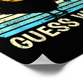 Guess What_ Chicken Butt! Farm Joke Funny Chickens Poster (Hoek)