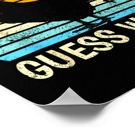 Guess What_ Chicken Butt! Farm Joke Funny Chickens Poster (Hoek)