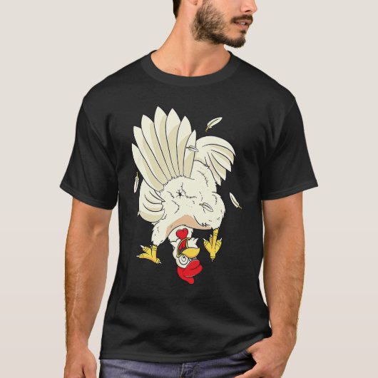 Guess What Chicken Butt Funny Women Men Silly 1 T-shirt (Voorkant)