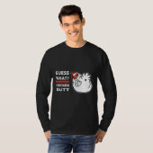 Guess What Chicken Butt Humor T-shirt (Voorkant volledig)