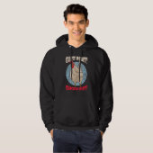 Guess What Chicken Butt Retro Hoodie (Voorkant volledig)