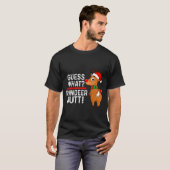 Guess What Reindeer Butt Funny Christmas Men Reind T-shirt (Voorkant volledig)