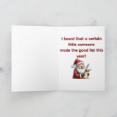 Guess What, Rudolph? Kaart (Binnen)