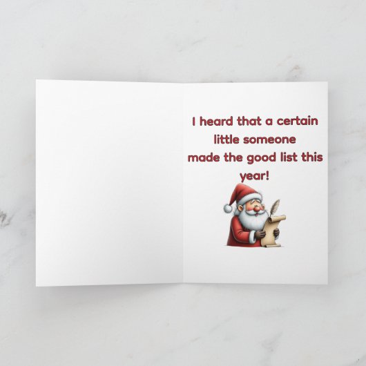 Guess What, Rudolph? Kaart (Binnen)