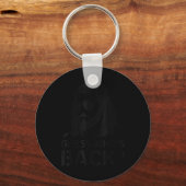 Guess Who Back Jesus Funny Easter Religious Mannen Sleutelhanger (Voorkant)