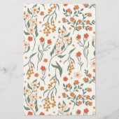 Guess Who Bride or Groom Floral Bridal Shower Game (Achterkant)