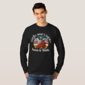 Guess Who s Back Jesus Is Back Christian Faith In  T-shirt (Voorkant volledig)