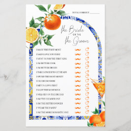 Guess Who Spritz Mediterraan Vrijgezellenfeest Spe