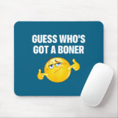 Guess Who's Got A Cheeky Adult Humor  Muismat (Met muis)