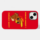 GUESS WHUT ?TURKEY MAAR grappige Thanksgiving Case-Mate iPhone Case (Achterkant (horizontaal))