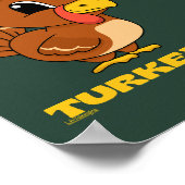 GUESS WHUT ?TURKEY MAAR grappige Thanksgiving Poster (Hoek)