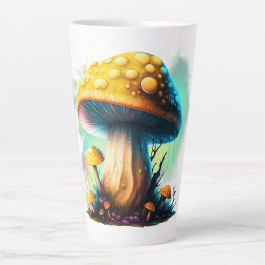 Guessowii Amanita Muscaria Latte Mok (Voorkant)
