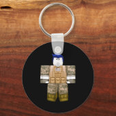 Guest1337 Guest 1337 Hero Lastguest Survivor Video Sleutelhanger (Voorkant)