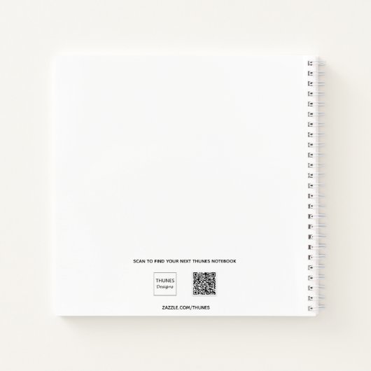 Guest book christening white black script notitieboek (Achterkant)