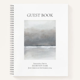 Guest Book Custom Art Show Exhibition Notitieboek