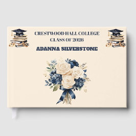 Guest Book-Custom Name & Year Keepsake Gastenboek