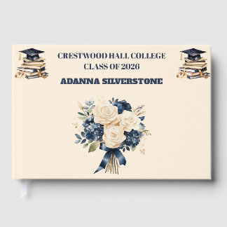 Guest Book-Custom Name & Year Keepsake Gastenboek