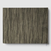 Guest Book Elegant and Rustic Marriage Gastenboek (Achterkant)