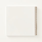 Guest book First Communion ivory bow pearls Notitieboek (Achterkant)