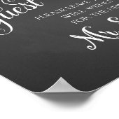 Guest book floral bruiloft print pony roos sign (Hoek)