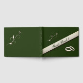 Guest Book for Hunter Green Wedding Gastenboek (Volledig)