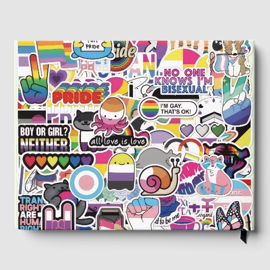 Guest book gastenboek (Achterkant)