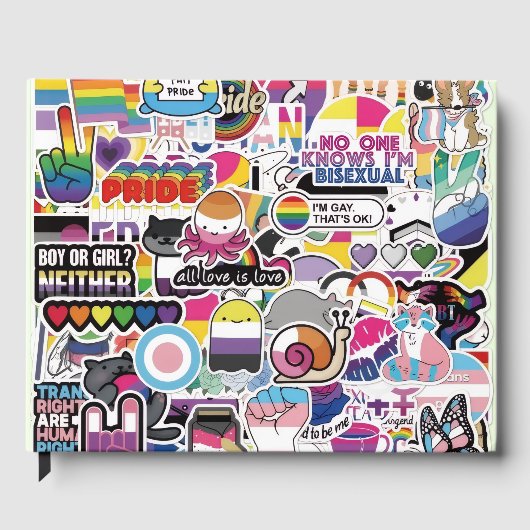 Guest book gastenboek (Voorkant)