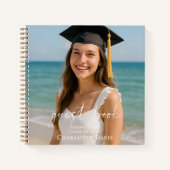 Guest book graduation photo script notitieboek (Voorkant)