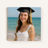 Guest book graduation photo script  notitieboek (Voorkant)