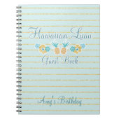 Guest Book Hawaiian Luau Notitieboek (Voorkant)