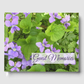 Guest Book - Herb Violets Gastenboek (Voorkant)