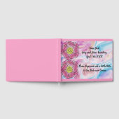 Guest Book in Pink voor Bride en Groom Gastenboek (Volledig)